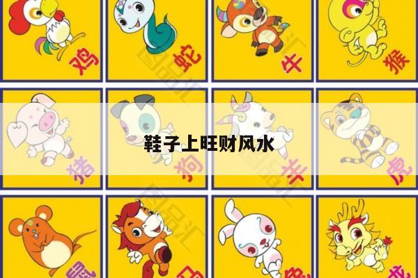 鞋子上旺财风水